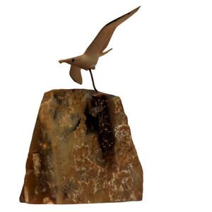 Vintage Petrified Wood art‎ piece Bijou Basin Colorado